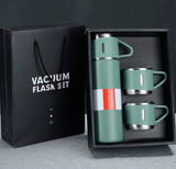 Stainless Steel Insulated Vacuum Flask Set