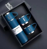 Stainless Steel Insulated Vacuum Flask Set