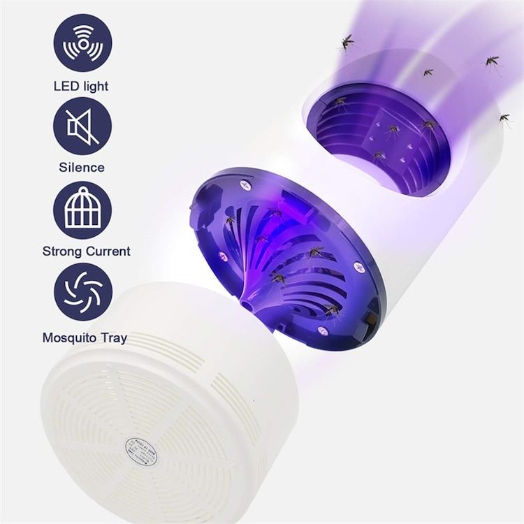 Electric Mosquito Trap Blue Light Mosquito Killer Lamp