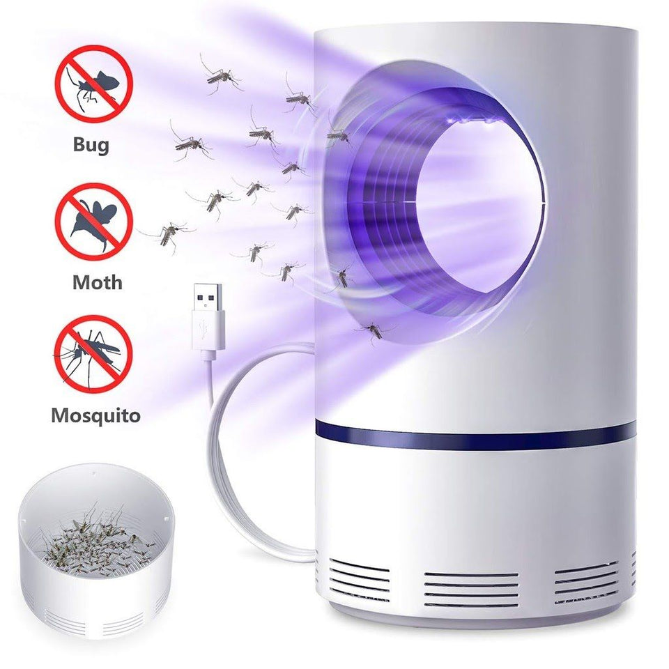 Electric Mosquito Trap Blue Light Mosquito Killer Lamp