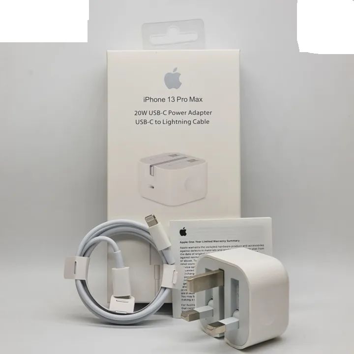 Iphone Charger 20W Power Adapter With Type C To Lightening Type C to I phone and USB to I Phone Gives Super Fast Charging