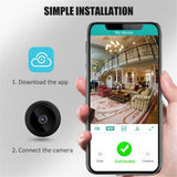 WiFi Mini Camera HD 1080p Wireless Video Recorder Voice Recorder Security Monitoring Camera Smart Home For Infants And Pets