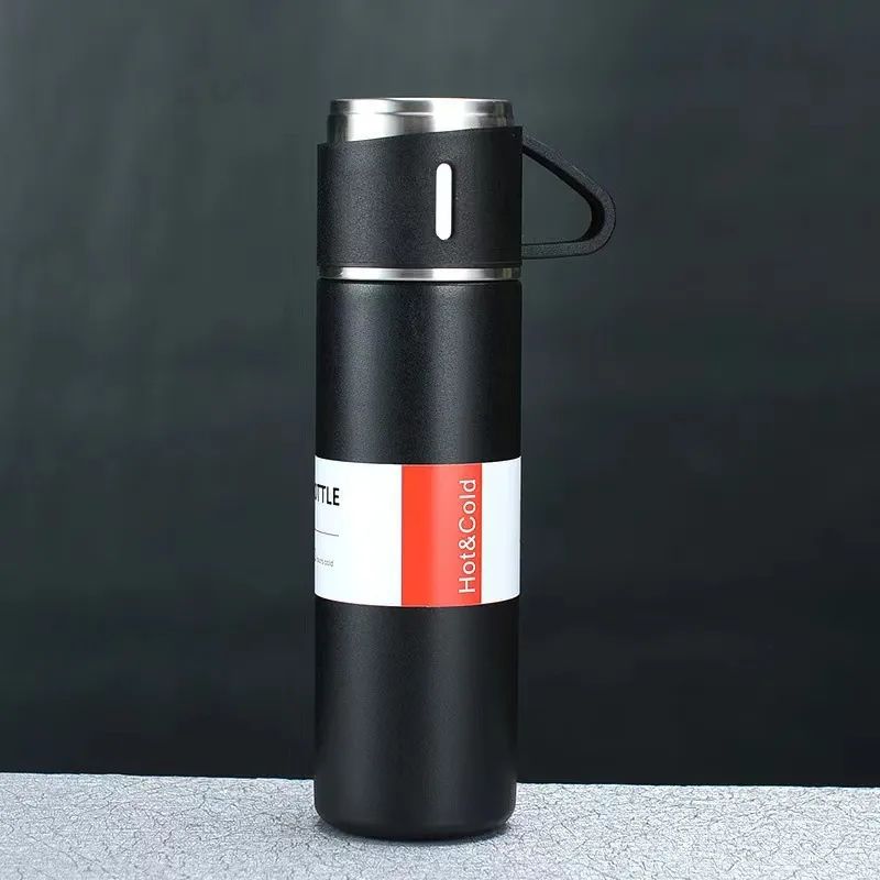 Stainless Steel Insulated Vacuum Flask Set