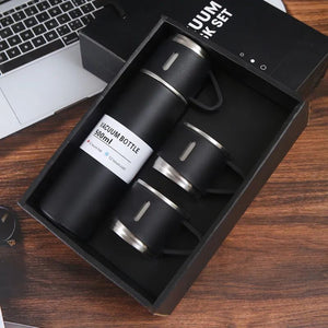 Stainless Steel Insulated Vacuum Flask Set